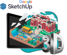 Google SketchUp - Школа программирования для детей, компьютерные курсы для школьников, начинающих и подростков - KIBERone г. Барнаул