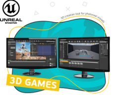 Unreal Engine 4. Игровой движок - Школа программирования для детей, компьютерные курсы для школьников, начинающих и подростков - KIBERone г. Барнаул