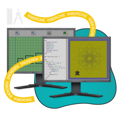 Исполнители чертежник и черепашка - КИБЕРшкола программирования для детей, компьютерные курсы для школьников, начинающих и подростков - KIBERone г. Барнаул